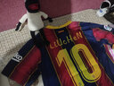锐特斯丁 巴萨球衣10号梅西球衣队服训练儿童足球服套装男女定制印字印号 22-23德容21号（二客） M码170-175CM 60-70kg 实拍图