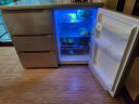 航天民生BCD-210CV横卧式冰箱家用嵌入式多门抽屉橱柜式小型侧开门冰柜式矮电冰箱 酷金 实拍图