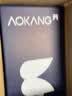 奥康（Aokang）男鞋商务休闲皮鞋夏季真皮透气镂空打孔洞洞皮鞋一脚蹬软底驾车鞋 黑色 38 实拍图