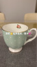 ROYAL ALBERT 英国皇家阿尔伯特骨瓷咖啡杯碟盘小清新波点茶具壶波尔卡 马克杯0.3L 晒单实拍图