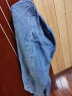 OKOJ品牌牛仔哈伦裤女薄款夏季新款宽松显瘦冰丝七分裤 牛仔蓝 XL 晒单实拍图
