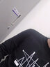 欧郎格 长袖t恤男士潮流春秋装秋衣T恤体恤内搭上衣服新款 【纯棉5】点线黑+小狗黑 XL建议135-150斤 实拍图