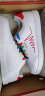 特步（XTEP）男鞋板鞋男2024夏季新款休闲鞋防水滑板鞋小白鞋子男士旅游运动鞋 白红-9085 40 实拍图