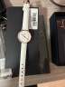 丹尼尔惠灵顿（DanielWellington）DW女表金边白色皮质表带28mm白盘欧美简约风生日礼物DW00100249 实拍图