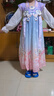 安妮优儿汉服女童春装2025新款古风连衣裙子春季女孩唐装儿童超仙古装夏款 紫色 130 实拍图
