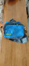 畅印户外腰包男女多功能手机包收银包生意收钱包斜跨胸包运动骑行包 天蓝色 YB-5266 实拍图