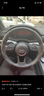 汽车方向盘套进口翻毛皮夏季吸汗防滑超薄汽车把套四季通用奔驰奥迪宝马奔驰本田特斯拉碳纤维方向盘套d型 黑色翻毛A款 实拍图