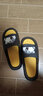 安尚芬夏凉拖鞋男时尚户外穿运动居家舒适浴室防臭防滑软底拖鞋女情侣鞋 黑灰(国潮悟) 40-41 【适合39-40】 实拍图
