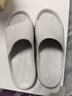 KENROLL科柔男女士浴室居家户外防滑拖鞋夜光家居凉拖鞋 星尘灰 39/40  实拍图