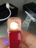 领界USB打火机充电创意电热丝防风男士点烟器火机定制个性刻字礼物DIY 中国红 实拍图