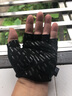 捷酷（jakroo）25春夏新款户外运动装备骑行手套公路自行车短指长指手套 黑色（短指） XL 实拍图