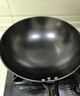 华邦（HUABANG） 华邦省油锅尖底铸铁锅圆底生铁炒锅家用炒菜不粘无涂层燃气灶用 尖底商超版 32cm 无盖 实拍图