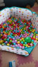费雪儿童海洋球池围栏宝宝游戏屋波波球室内游乐场玩具 5.5cm海洋球100个 实拍图