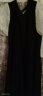 尚都比拉复古方领蕾丝拼接泡泡袖连衣裙2024新款夏季中长款裙子气质显瘦 黑色 L 晒单实拍图