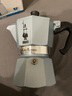 比乐蒂（Bialetti） Bialetti比乐蒂摩卡壶咖啡壶意大利进口家用意式经典单阀八角壶 限量蓝灰色3杯份 实拍图