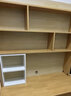 久念实木书桌书柜书架一体可升降中小学生专用学习桌写字桌家用电脑桌 原木色【书桌+12#升降椅】 140*60*190CM 实拍图