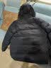 拓路者（Pioneer Camp）男装中长款羽绒服男冬季保暖羽绒外套700蓬男士休闲宽松中年防寒 黑色 XL 实拍图