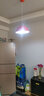 曼迪克 北欧餐厅灯吊灯简约办公室咖啡店饭店服装店吧台走廊阳台过道单头彩色小吊灯 红色 直径30CM 实拍图