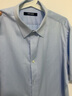 雅戈尔（YOUNGOR）短袖衬衫男纯色提花DP免烫衬衫纯棉面料抗皱易打理新品 GSDP100168IBA浅蓝色 41 实拍图