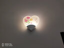 熠豪（YIHAO）LED壁灯现代简约心形亚克力床头温馨浪漫卧室个性创意过道墙壁灯 小号【温馨家园】5W暖光 实拍图