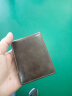 歌若拉驾驶证皮套男士多功能真皮卡包机动车行驶证件保护套二合一驾照套 咖啡色-三证件位 实拍图