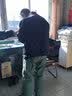 猎阵黑色保安大衣男套装保安服冬套装门岗棉衣男棉袄棉衣冬季酒店物业 黑色冬执勤服 175/XL 实拍图