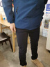 哈鲁迪休闲裤男装裤子牛仔裤加厚款男士直筒小脚裤纯棉修身男秋冬季男裤 286 H19深灰+H19黑色 31 两件装 实拍图
