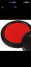齐心(Comix) 印台/印章用 红色印泥快干印台 (Ф100mm)B3706 实拍图
