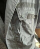 耐典防静电工作服套装夏季短袖劳保服男女汽修工程服厂服定制 灰色185 实拍图