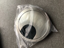 菱固居 电脑办公桌穿线孔盖板桌面走线盒封口盖书桌装饰圈开孔开洞圆孔盖 拉丝 60MM开孔尺寸 实拍图