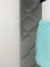 欧苏缦新款全包加厚高档床头罩套靠背软包简约现代皮木床头盖布保护套子 灰色 2.0米长床头罩 实拍图