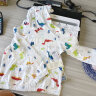 纤丝鸟（TINSINO）童装儿童外套衣服男童宝宝婴儿夏季薄款遮阳上衣 森林恐龙白色 晒单实拍图