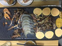 新榜样 韩式麦饭石多功能电热锅 烧烤炉架 烤肉机电火锅电烤炉电烤盘家用火锅涮烤一体二用锅X0455 实拍图