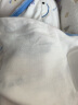 七彩博士婴儿睡袋0-6个月恒温棉防惊跳安抚襁褓包被新生儿秋冬季厚款抱被 竹棉纱布鲸鱼簿款 实拍图