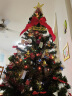 绿之源圣诞树 1.5米树彩灯装饰挂件场景布置豪华加密型 送100个配件 实拍图