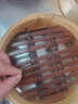 粤蒸粤香带耳朵竹蒸笼小笼包饺子点心专用竹制笼屉开店商用高脚浅装蒸屉笼 外径20CM笼身 实拍图