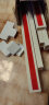 鲁修斯PVC带胶方形线槽明装电线收纳线槽装饰收纳隐形电线神器线槽5米装 5米(30*15)走线槽+12个配件 实拍图