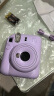 富士（FUJIFILM） instax mini12立拍立得一次成像相机 3英寸相纸一次成像旅游相机 mini12 鸢尾紫 实拍图