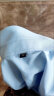 Cszxx大码衬衫男加肥加大胖子宽松纯色防皱免烫长袖衬衣 职业装 天蓝色 2XL（43）适合160-180斤 实拍图