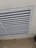 正圣2个起拍】暖气罩遮挡板定做格栅装饰网铁艺百叶老式暖气片防尘罩 【白色】洞口尺寸：60 X 90cm 实拍图