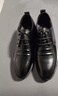 热风（Hotwind）秋季新款男士经典百搭正装商务皮鞋通勤系带男鞋婚鞋男 01黑色H43M4705 42 (260mm) (偏大半码) 实拍图