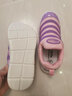 回力童鞋儿童运动鞋秋季新款软底女童毛毛虫鞋轻便套脚透气男童跑鞋 黑色 （四季款） 33 内长约20.9cm 实拍图