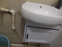 兰之印迷你小户型浴室柜组合陶瓷一体洗手盆卫生间小尺寸洗漱台洗脸盆柜 48*23cm【单主柜】 实拍图