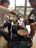 一品仟堂功夫茶具茶盘套装家用收纳盒大号茶箱双层日式竹储水简约干泡茶台 弦音(青)套组+收纳盒+茶盘 实拍图