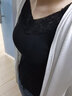 安の约一体式免穿文胸吊带背心日系带胸垫外穿休闲内搭上衣纯色打底衫 黑色 均码 实拍图