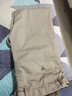 才子（TRIES）【易穿搭】男装春秋休闲裤男士简约百搭商务休闲长裤子男 浅卡色070 40 102cm 实拍图