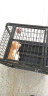 迪熊先生（Mr.Dixiong） 狗笼 狗笼子中型犬大型犬带厕所金毛萨摩哈士奇宠物笼 普通黑色 60款建议15斤以内 实拍图