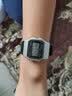 卡西欧（CASIO）手表男女经典复古学生儿童表F-91W-1DG 3DG 9DG/F-84W/F105电子表 F91WM-7A炫银色 【附加贴膜】 实拍图
