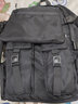 酷咖双肩包男士背包多隔层大容量书包大学生电脑包 黑超款【带挂扣+挂袋】 实拍图