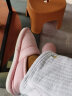 十月结晶月子鞋孕妇防滑软底拖鞋家居包跟鞋产前产后舒适 【四季款】彩棉粉色38/39 实拍图